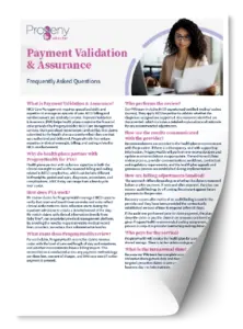 Payment Validation & Assurance FAQ